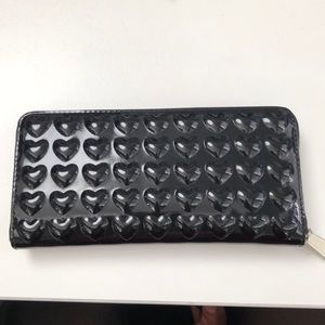 New Marc Jacobs Heart Leather Continental Wallet